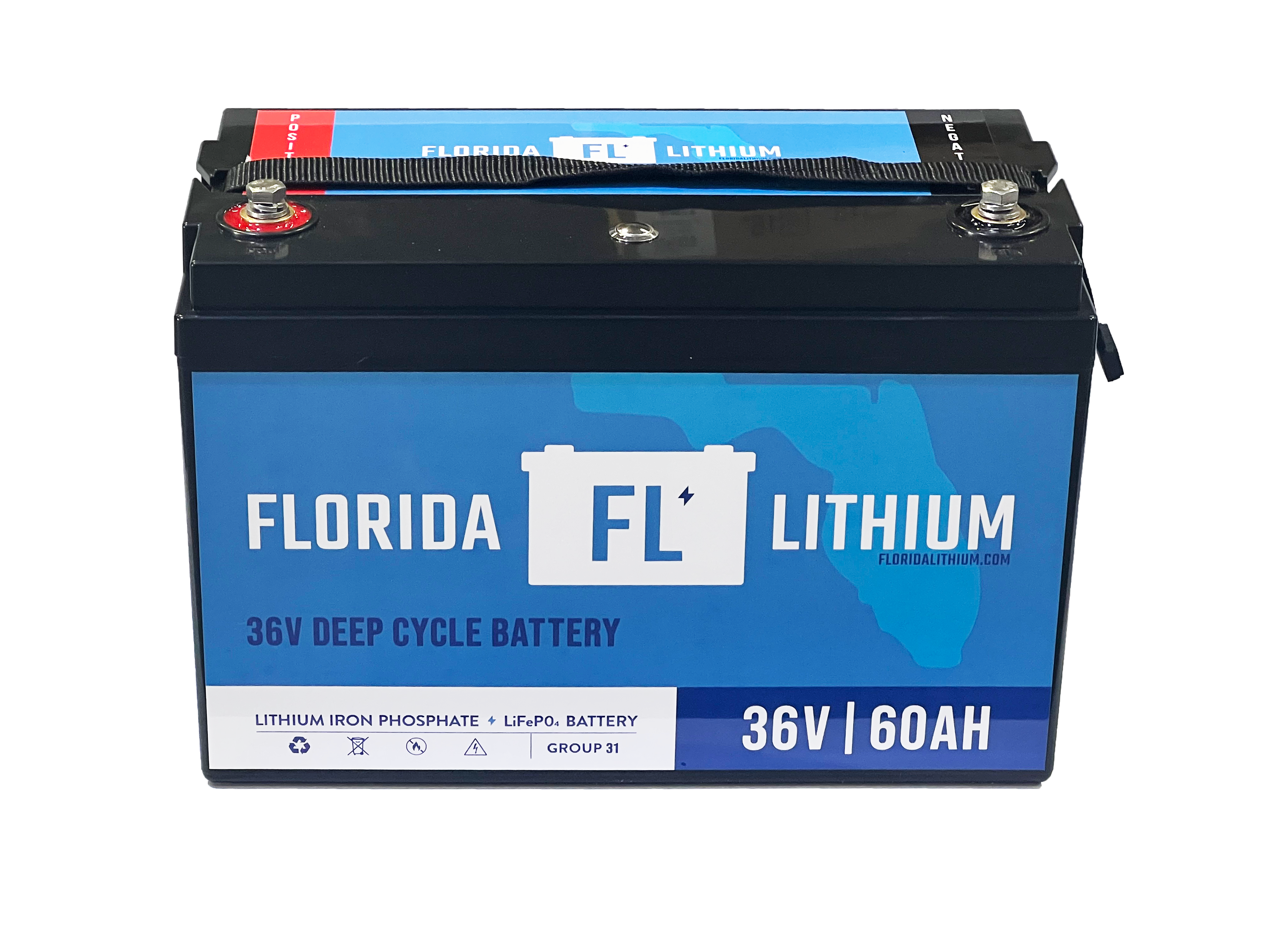 12V 60Ah LiFePO4 battery